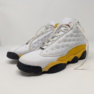 Nike Air Jordan 13 Retro GS White/Varsity Maize Basketball Shoes Size 6Y